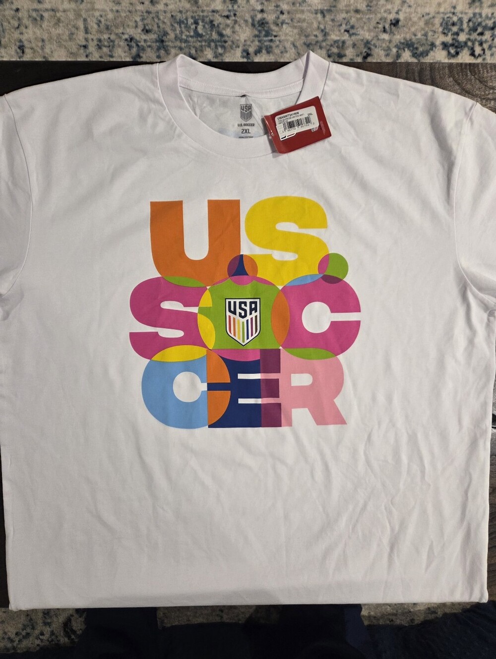 USA Soccer United Pride Tee Men's Size 2XL